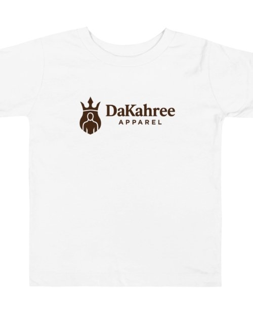 DaKahree: Signature™ – Toddler Short Sleeve Tee – Brown
