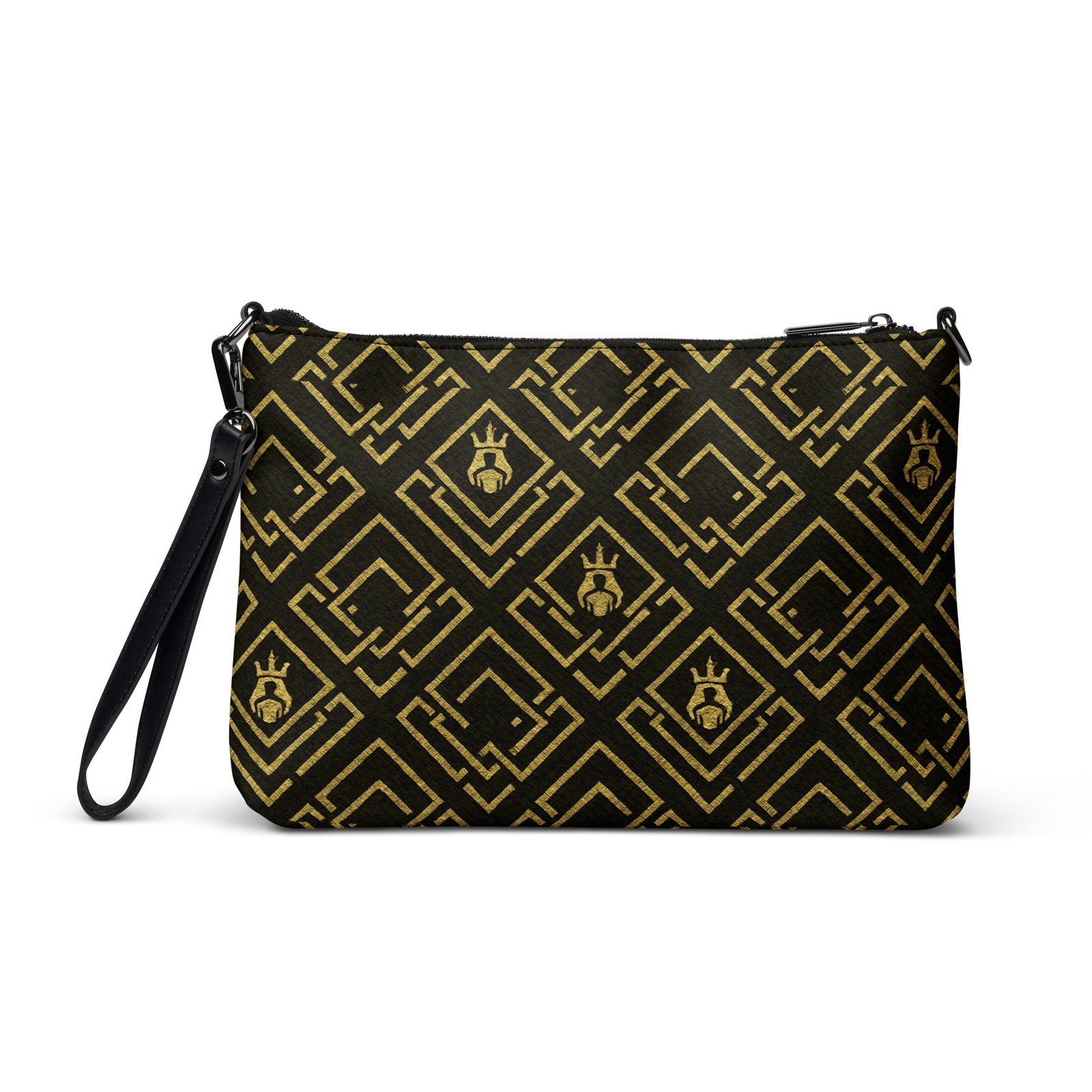 DaKahree Royal Labyrinth – Crossbody bag – Black & Gold - Image 9