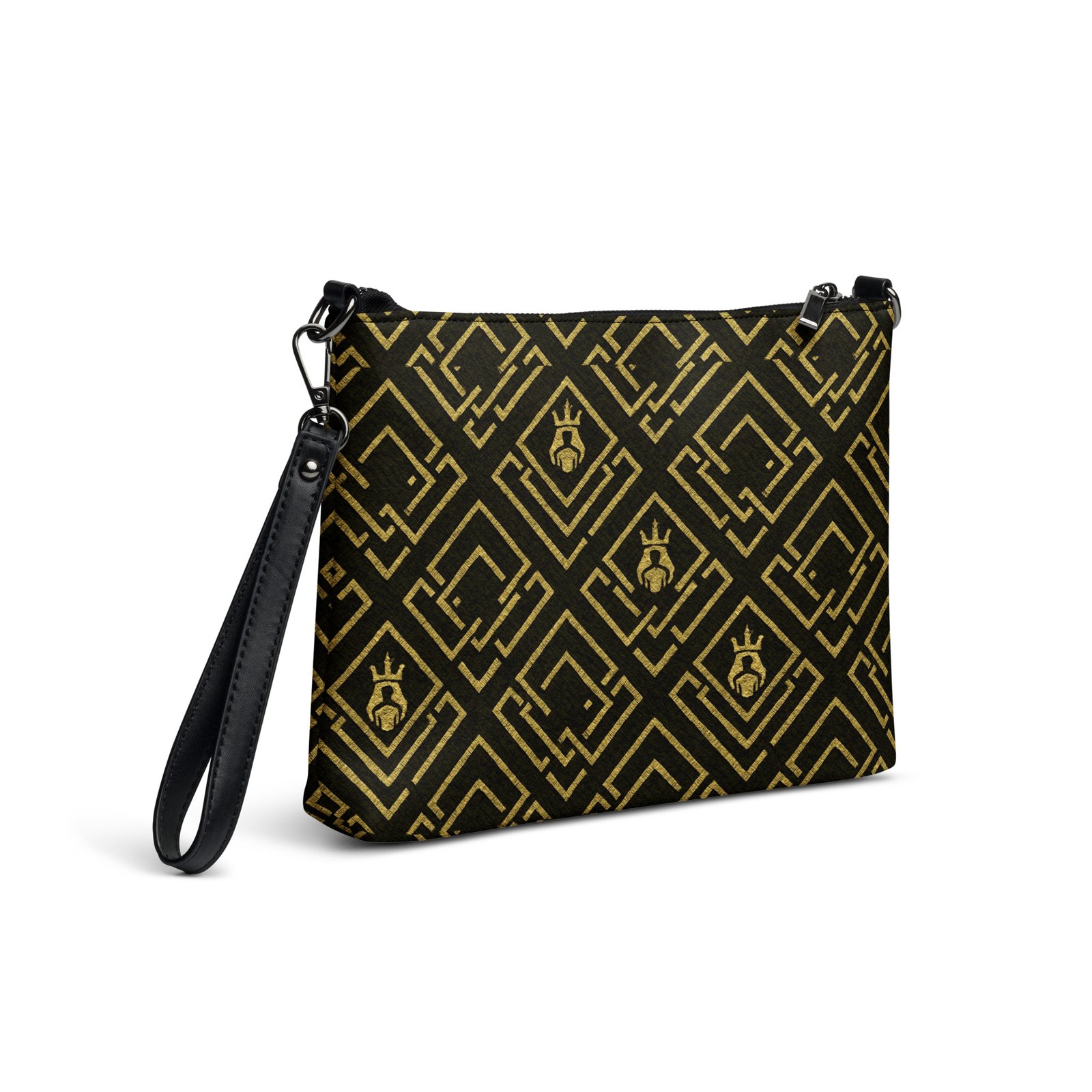 DaKahree Royal Labyrinth – Crossbody bag – Black & Gold - Image 10