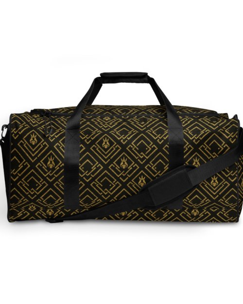 The DaKahree Royal Labyrinth – Duffle bag – Black & Gold