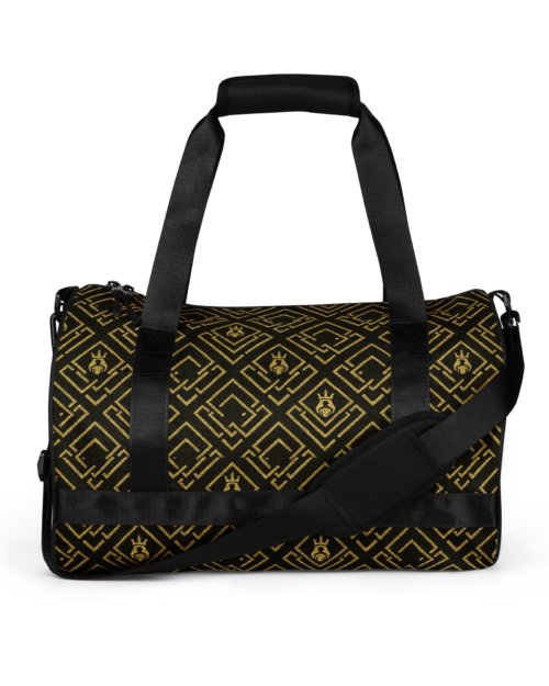 DaKahree: Royal Labyrinth – Gym Bag – Black & Gold
