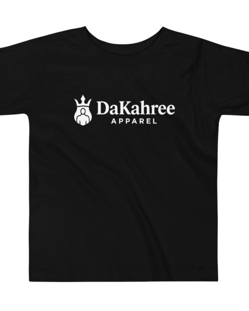 DaKahree: Signature™ – Toddler Short Sleeve Tee – White
